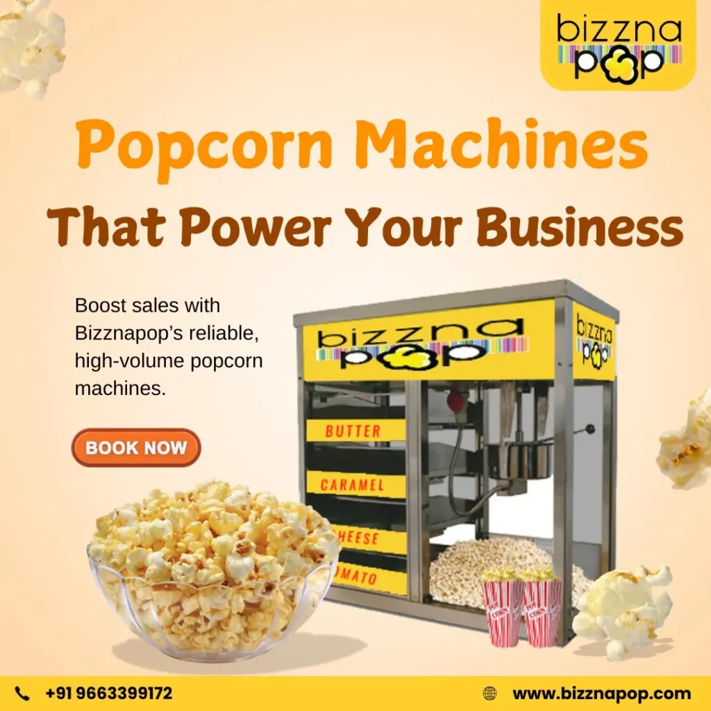 Popcorn vending machine